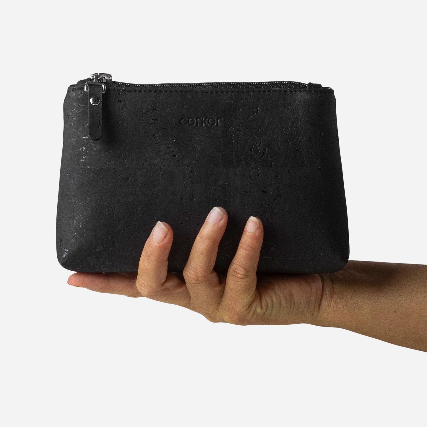 Cosmetic Organizer Makeup Bag Small - Corkor #color_black