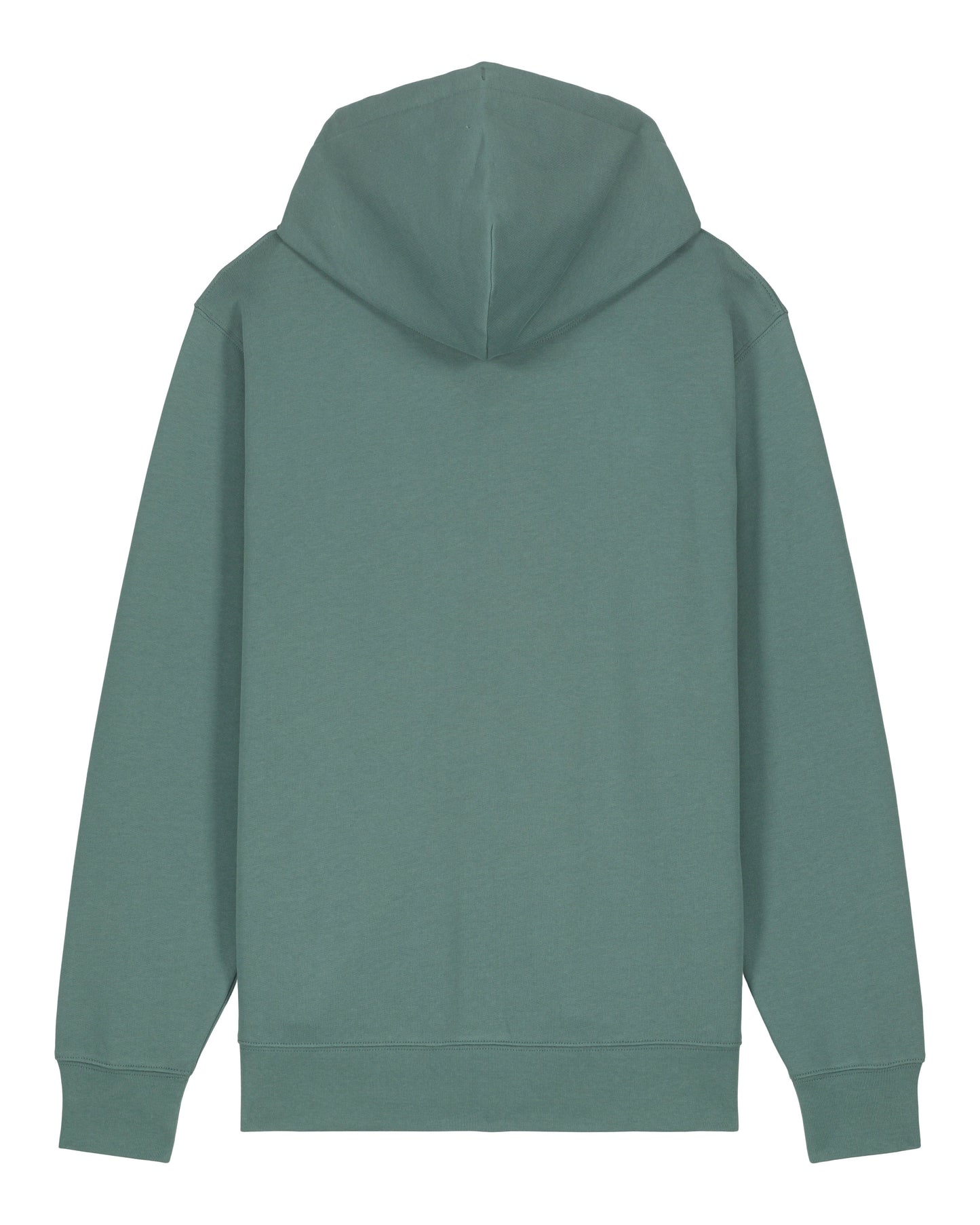 Women's Organic Cotton Relaxed Fit Zip Hoodie | Eucalyptus Green