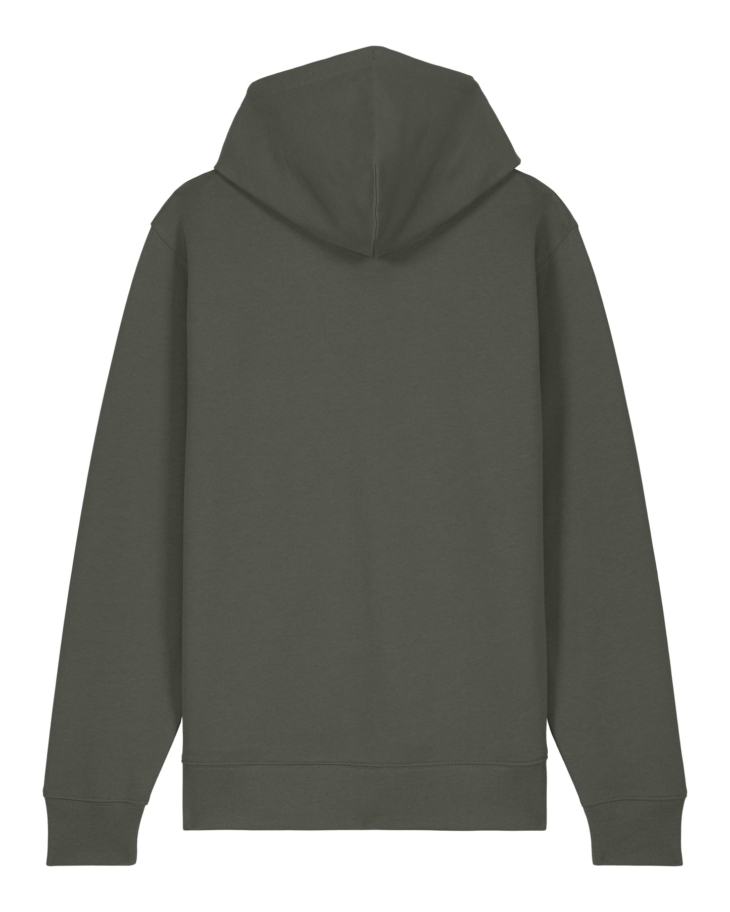 Women's Organic Cotton Relaxed Fit Zip Hoodie | Pine Green Khaki