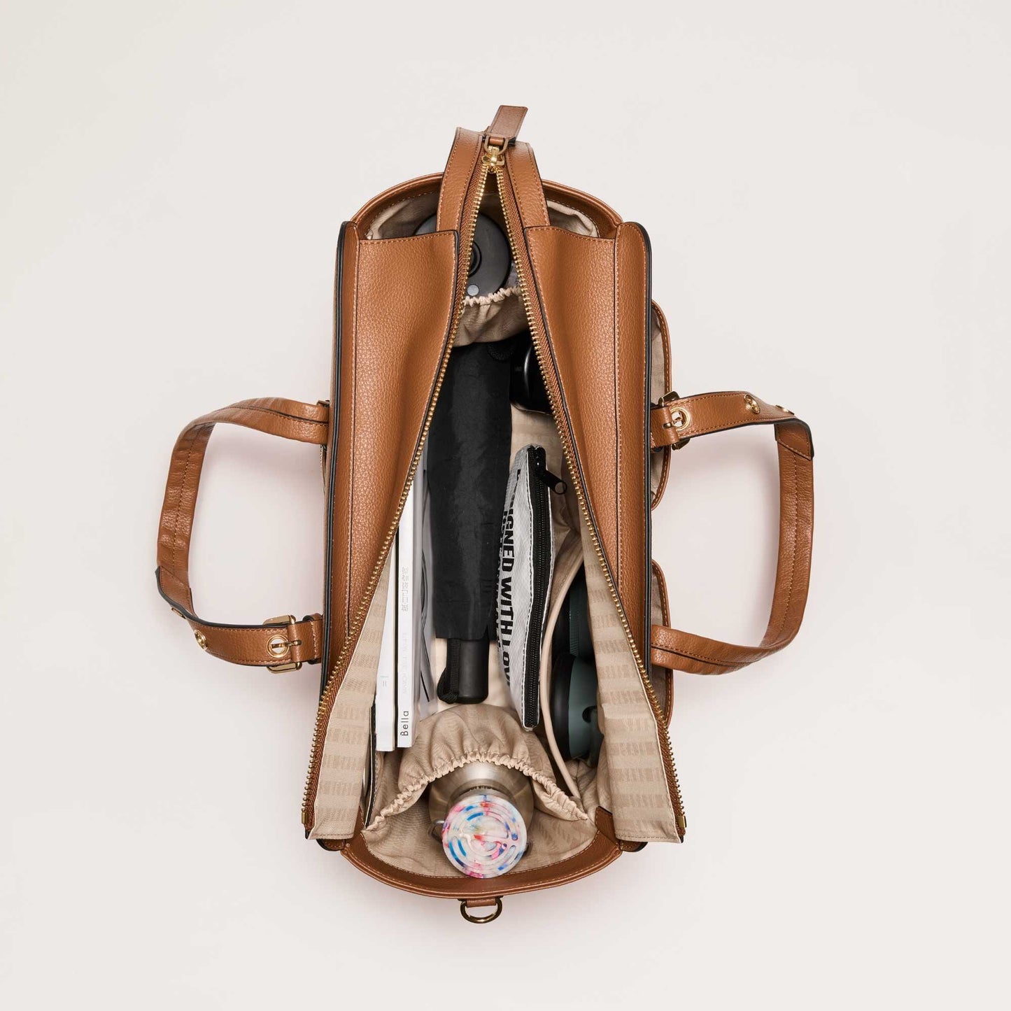 Daytripper Tote - Cinnamon + Gold