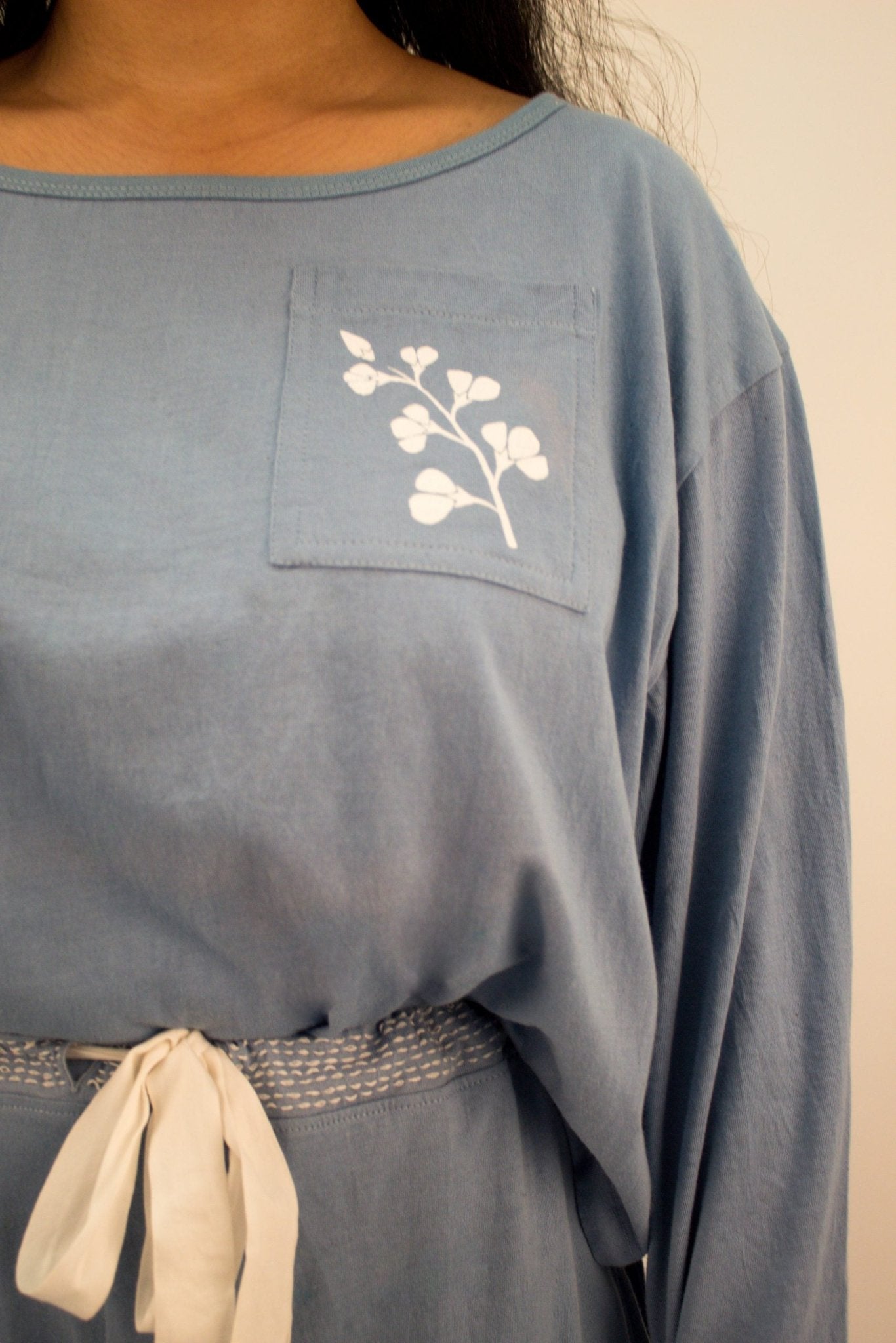 Reassuring Rest LONG SLEEVE PJ TOP - Vegan America