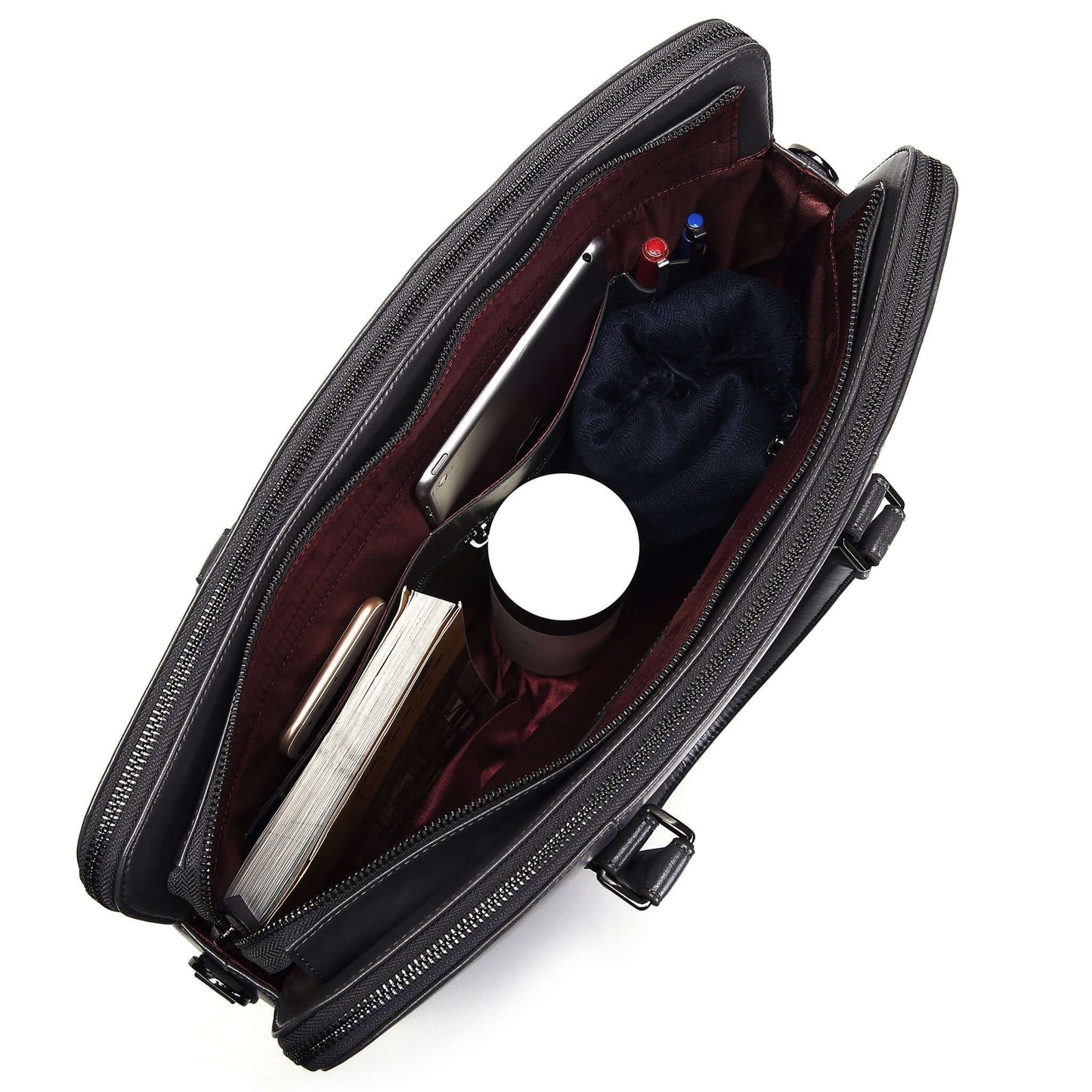 Old Listing for Women's Doshi Classic Large Vegan Briefcase 2 - just for remote locations