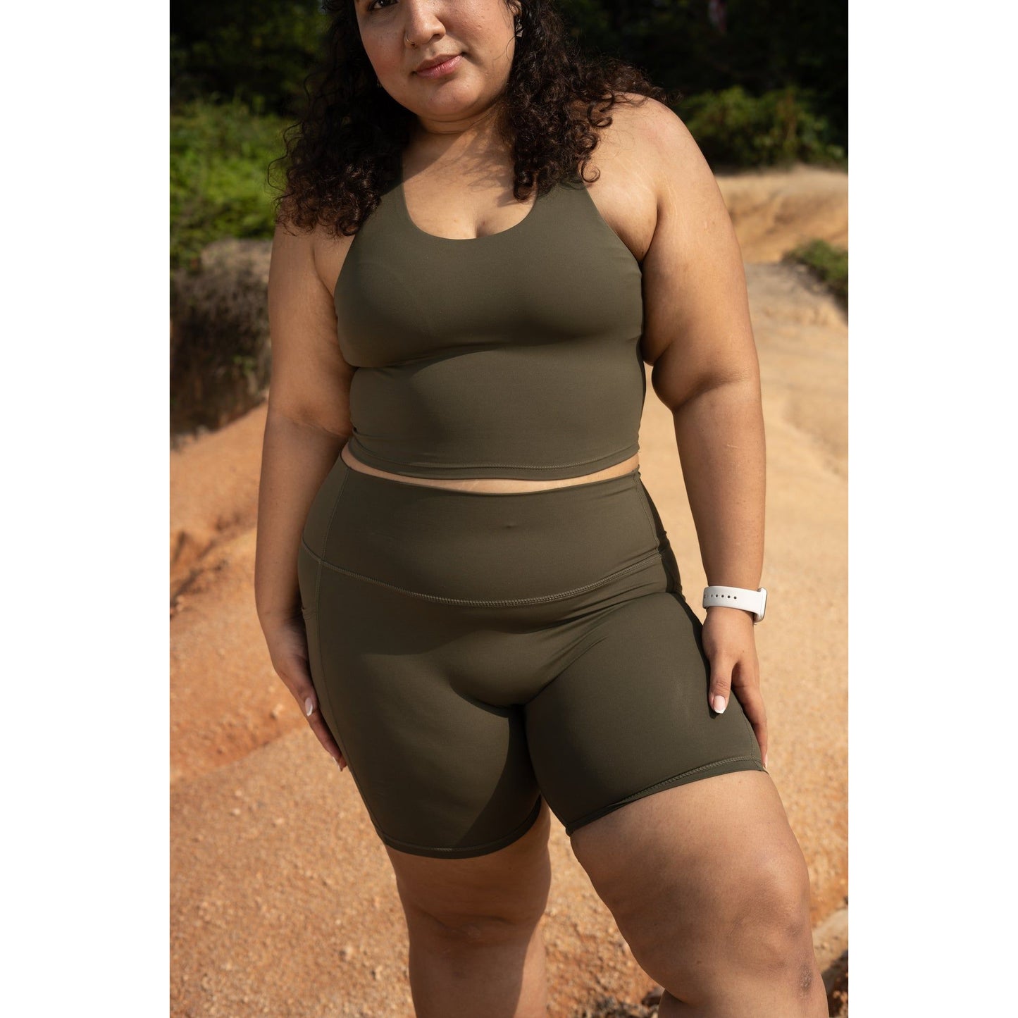 All Day Bike Shorts - willow