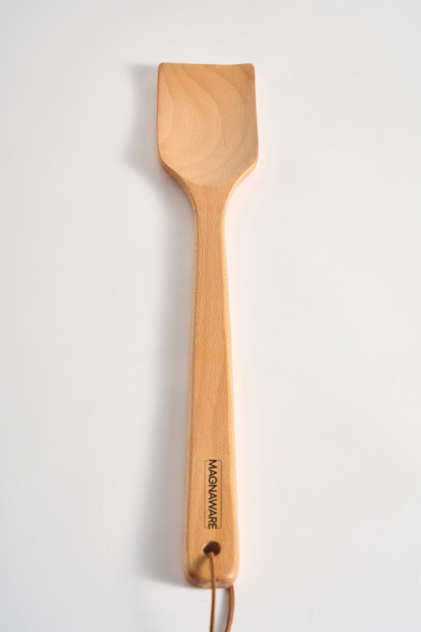 Extra Long Wooden Spatula - 18-inch Heavy Duty Stir Paddle for Cooking in Big Pots & Wall Décor - Solid Natural Hard Wood Large Spatula. - Vegan America