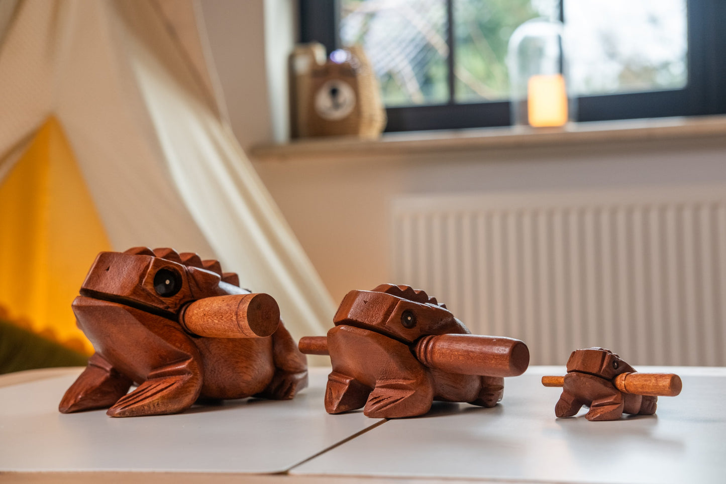 Wood Frog Guiro Rasp
