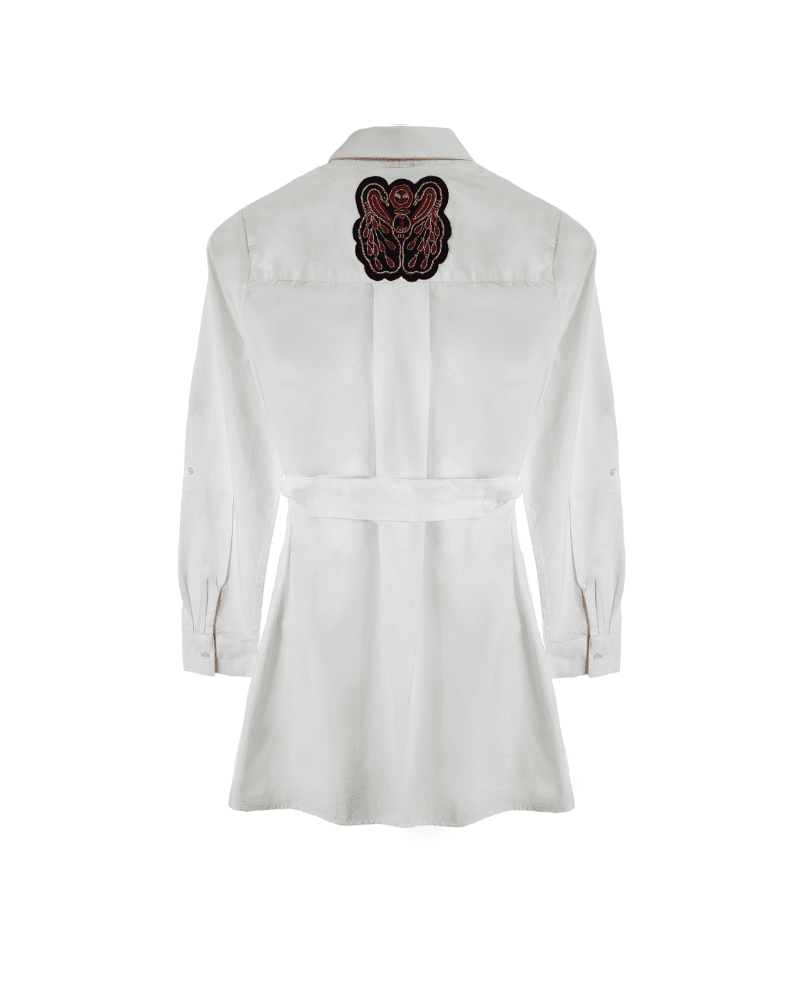Robe Chemise Avika White - Vegan America