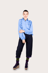 Chemise Loreleï Bleue - Vegan America