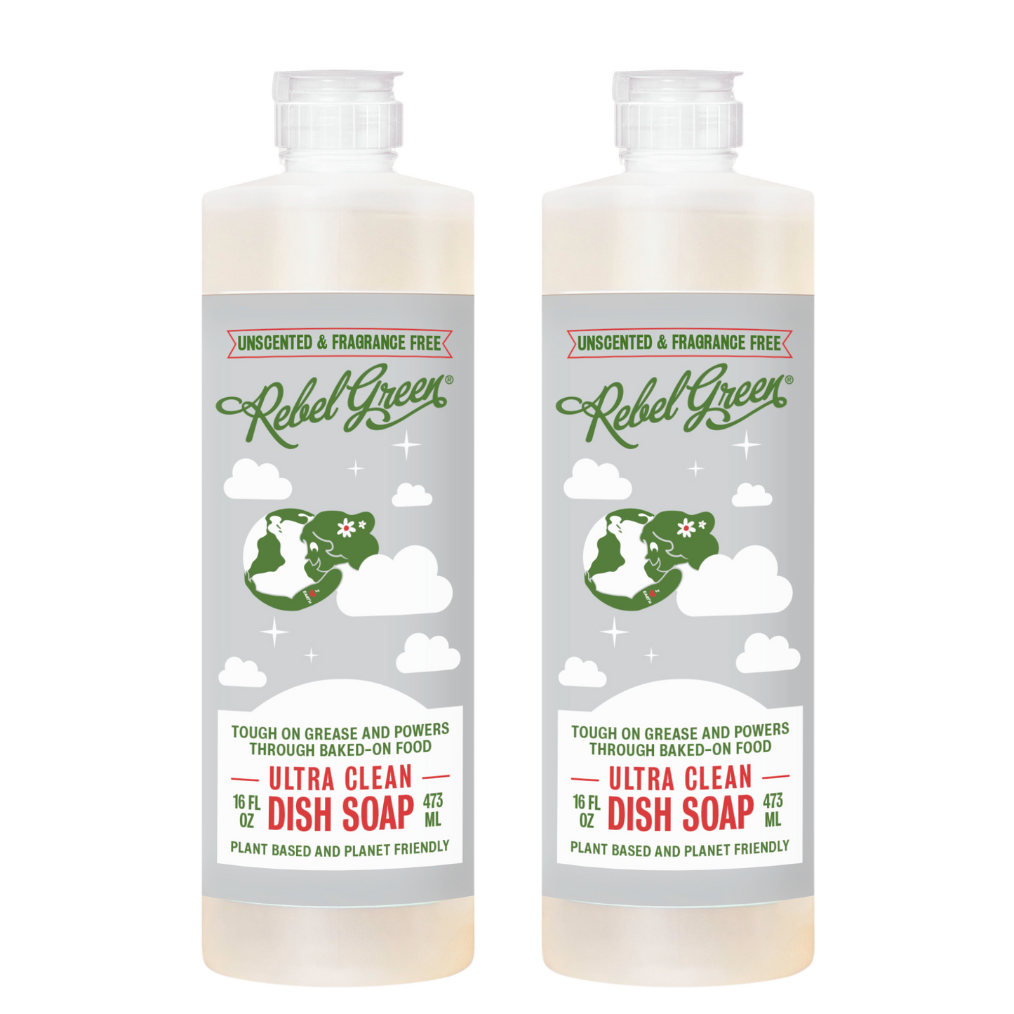 Super Deluxe Dish Soap - Unscented 16 oz (2 pk)