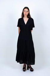 Robe Hanna Black - Vegan America