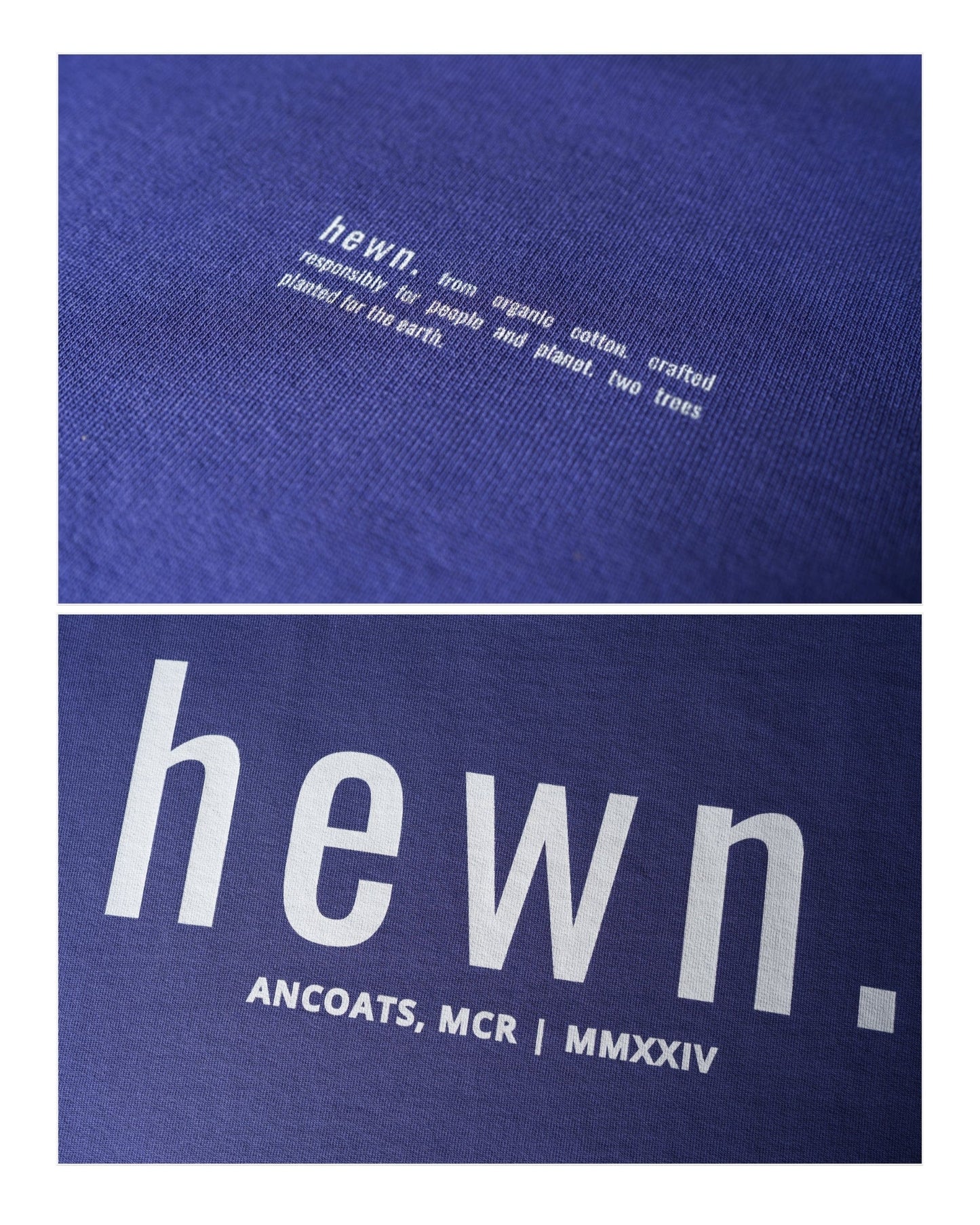 Men's Organic Cotton Signature Oversized T-Shirt | Dusk Purple
