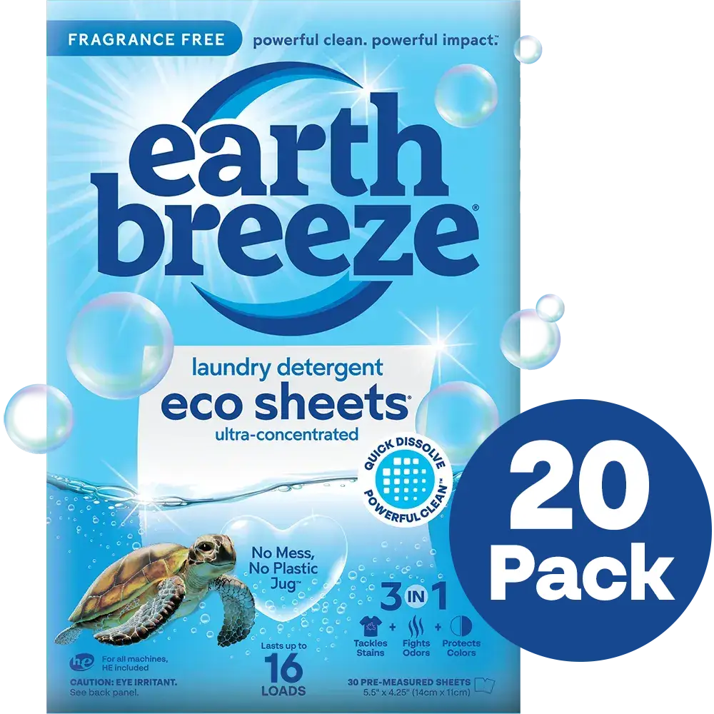 Travel Sized Laundry Detergent Sheet Packs