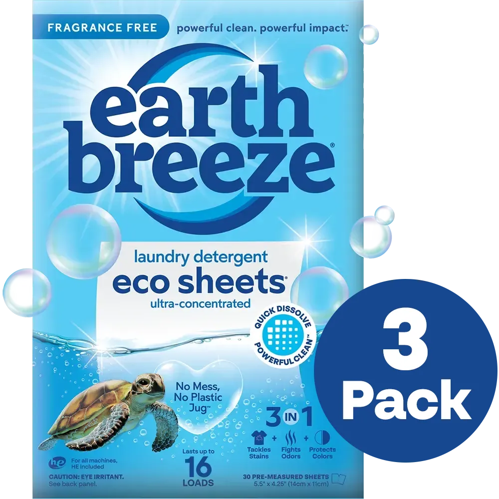 Travel Sized Laundry Detergent Sheet Packs
