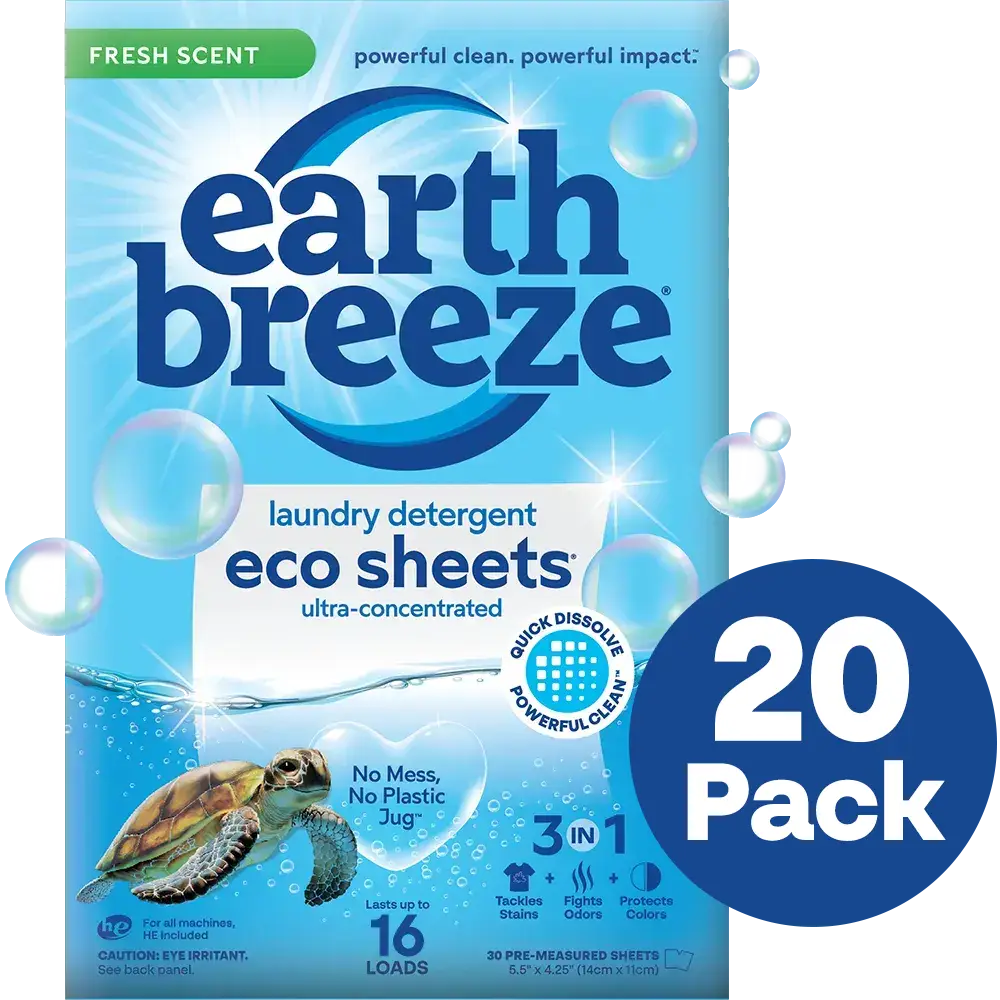 Travel Sized Laundry Detergent Sheet Packs