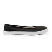 Ballet Flats, Black and White - Vegan America