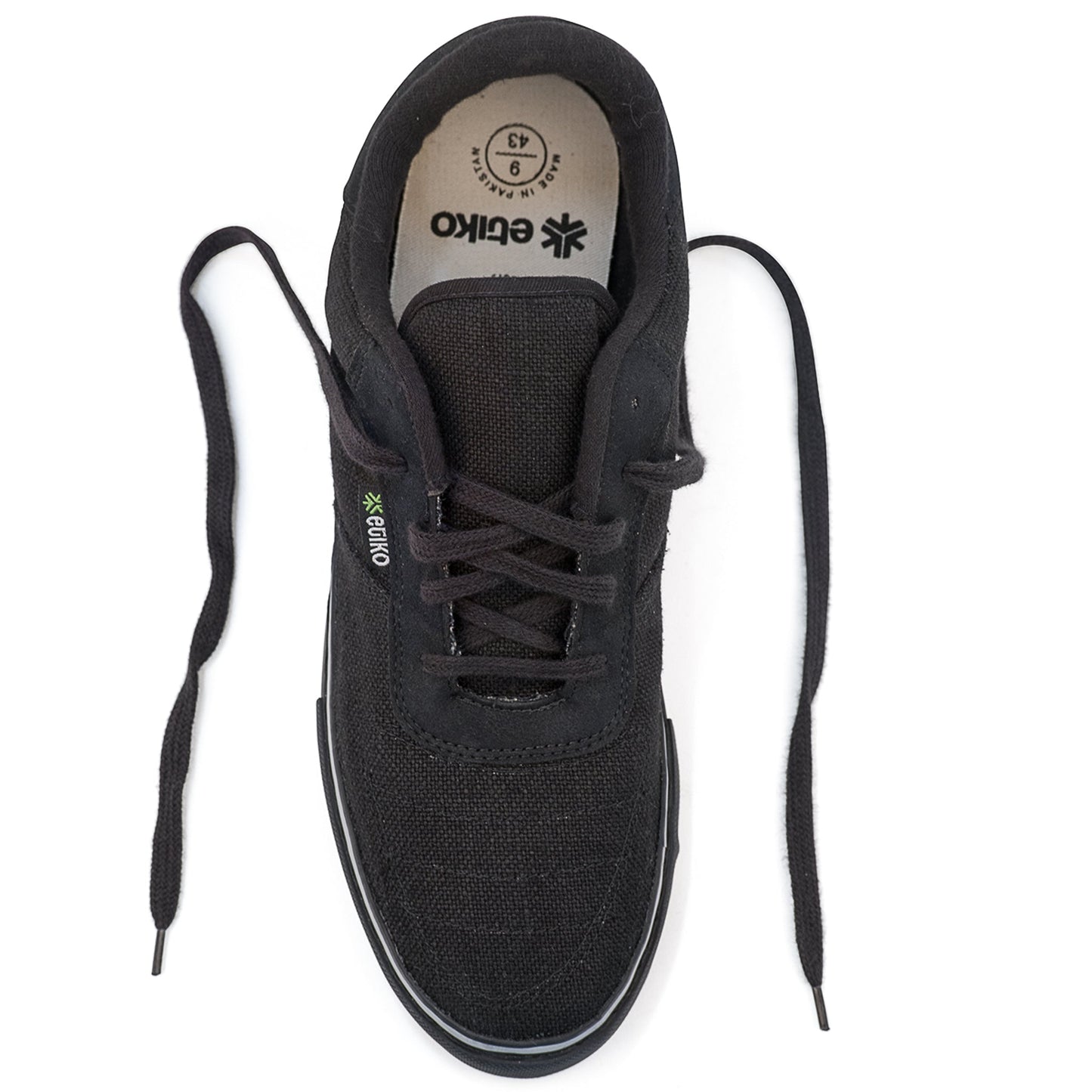 Hemp Sneakers, All Black