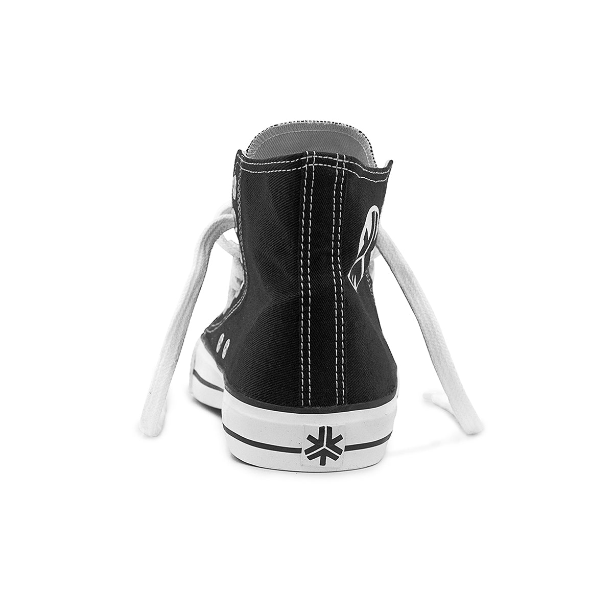 High Top Sneakers, Black & White
