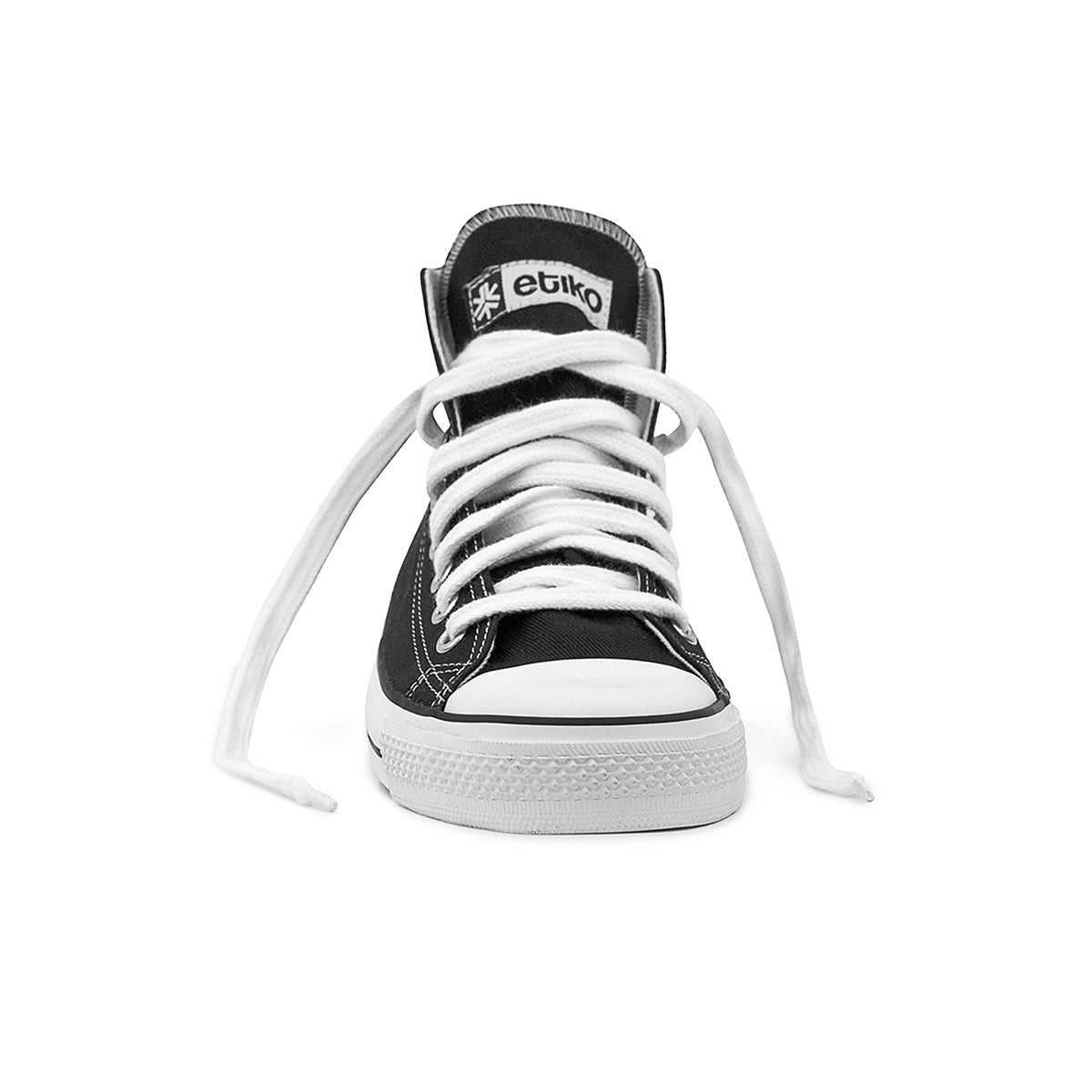 High Top Sneakers, Black & White