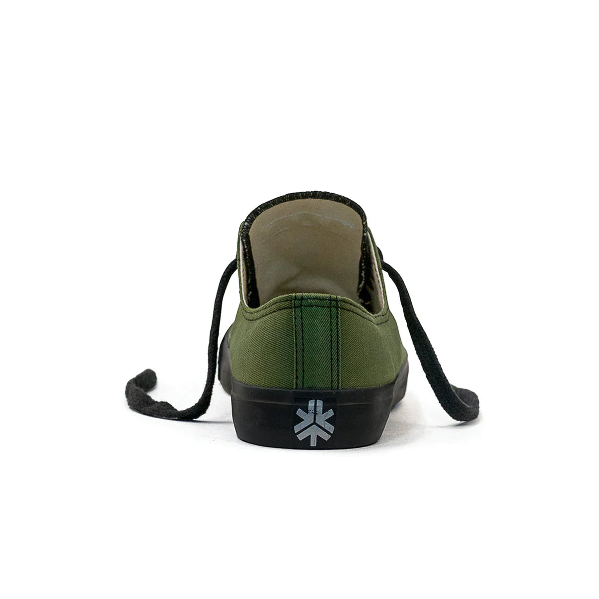 Kids Low Cut Sneakers, Olive & Black CLEARANCE STOCK
