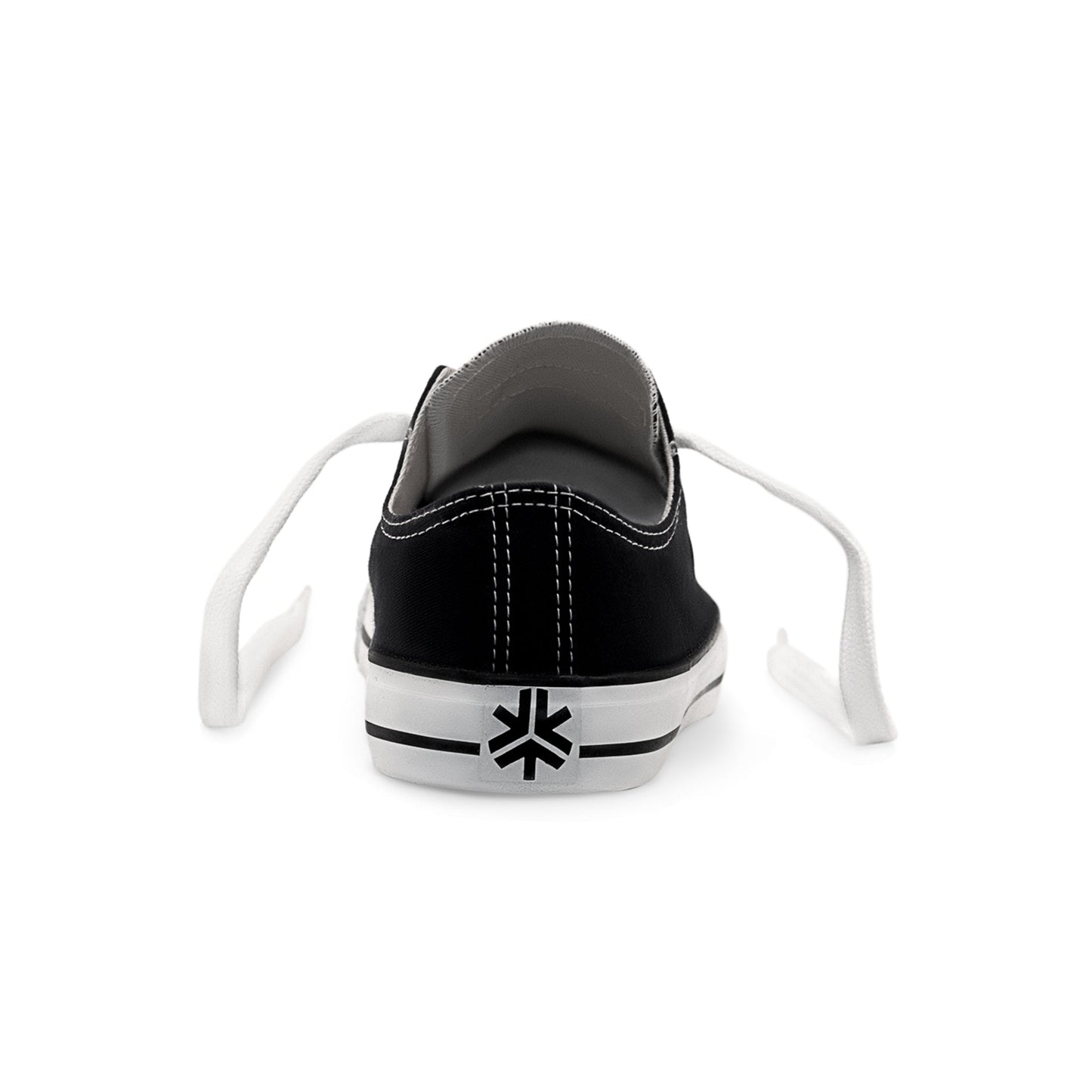 Low Cut Sneakers, Black & White