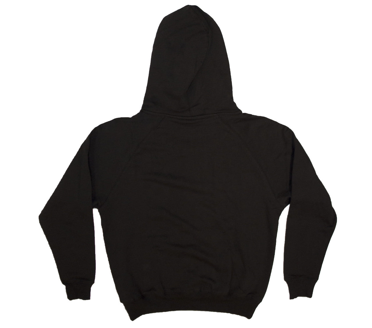Etiko Fairtrade Certified Organic Cotton Black Unisex Pullover Hoodie