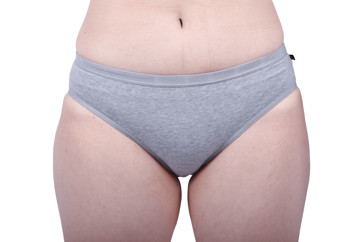 Ethical Women's Bikini Underwear (2 Pack Black and Grey) - Vegan America