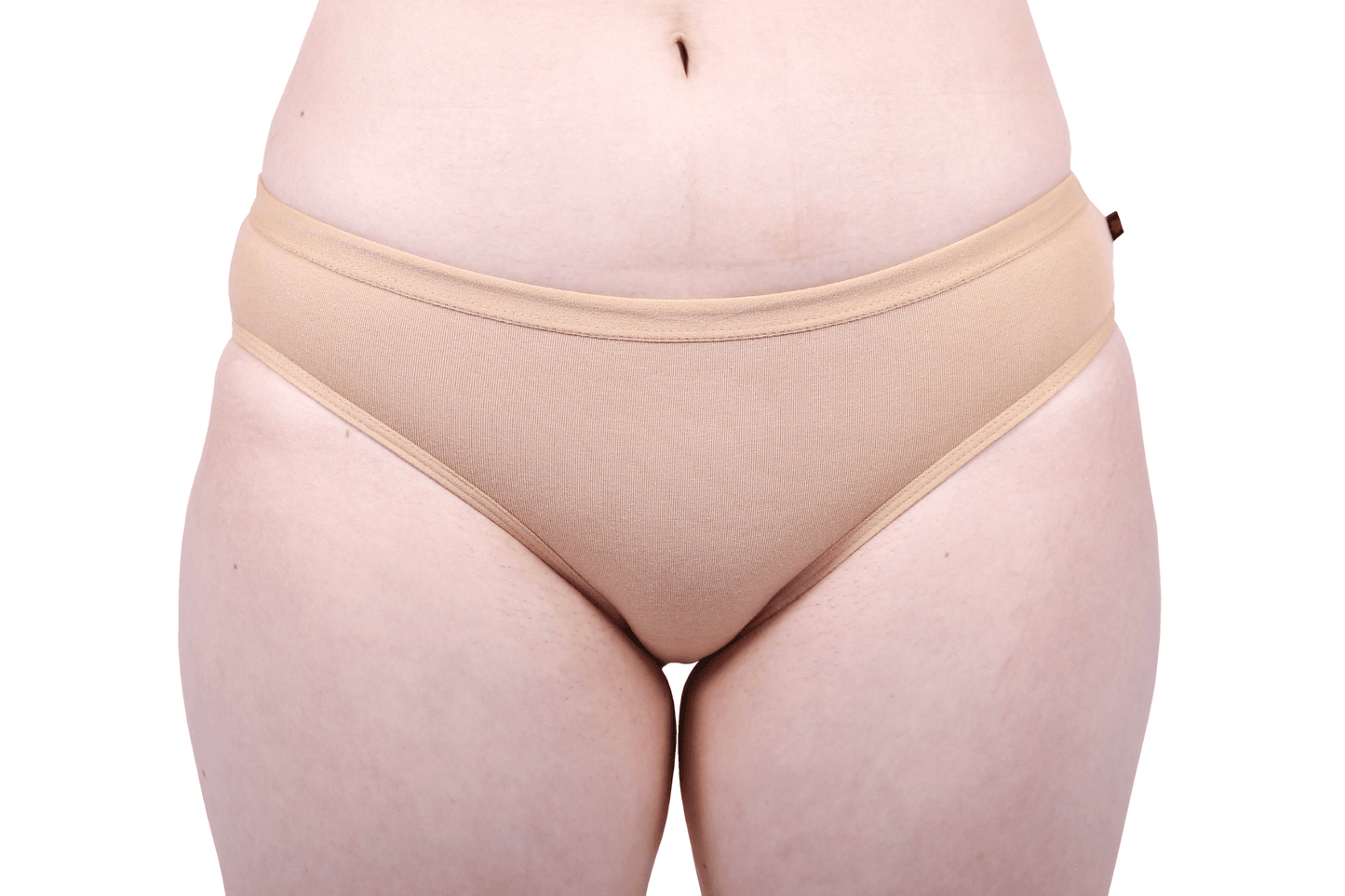 Ethical Women's Bikini Underwear (2 Pack Black and Latte) - Vegan America