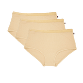 Full Brief Underwear, Latte - 3 pack - Vegan America