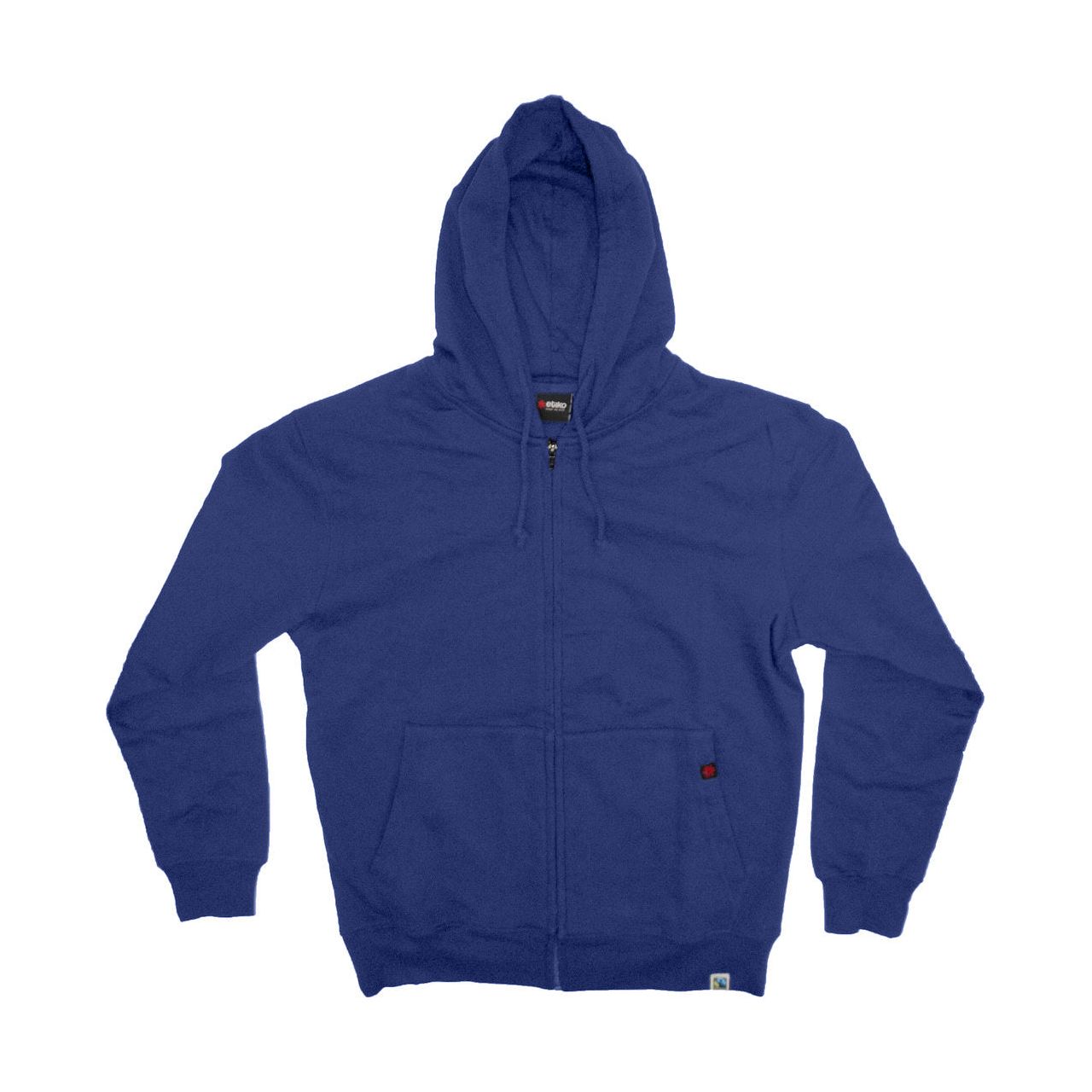 Zipped Hoodie, Unisex Navy