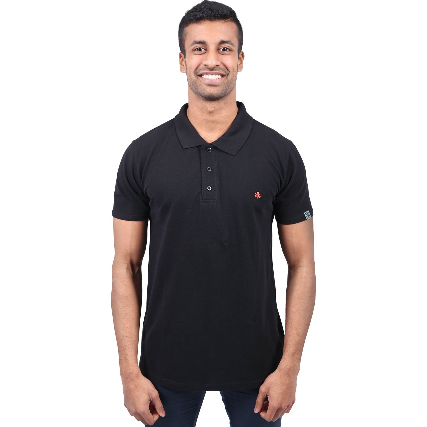 Polo Shirt, Unisex Black