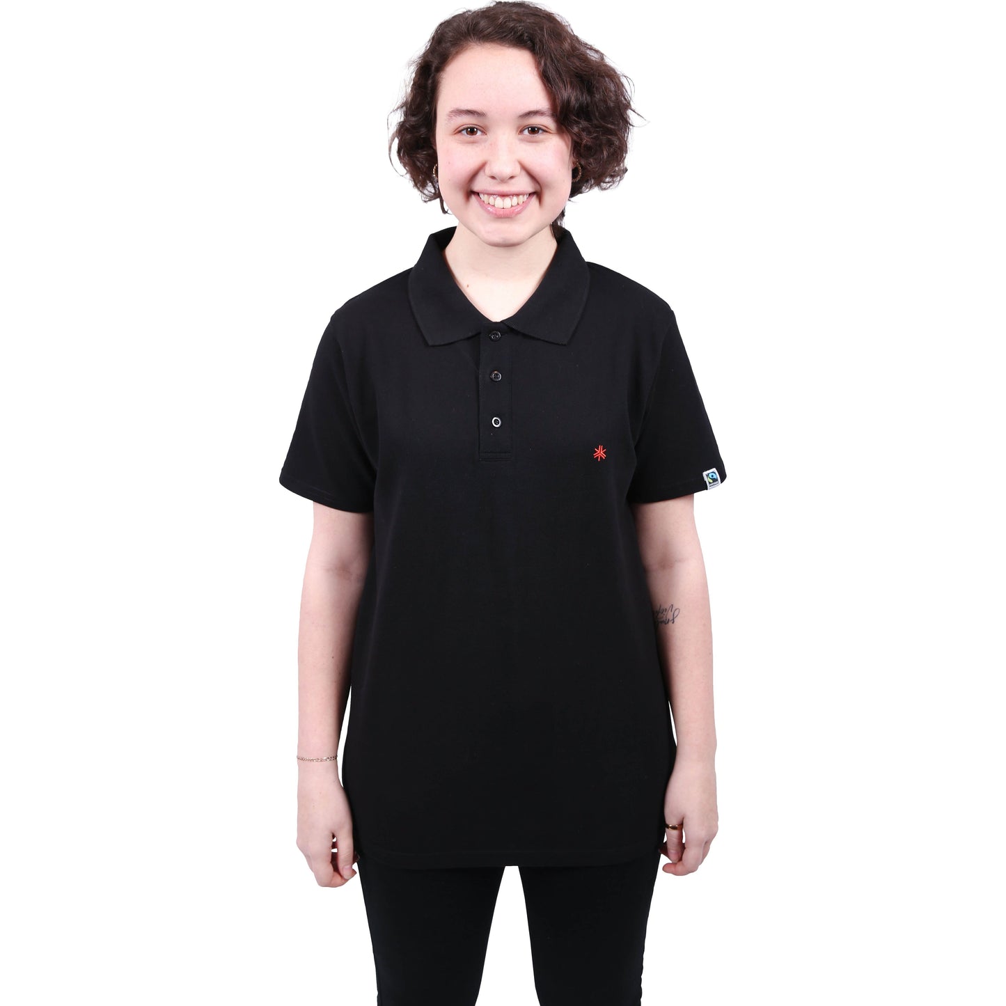 Polo Shirt, Unisex Black