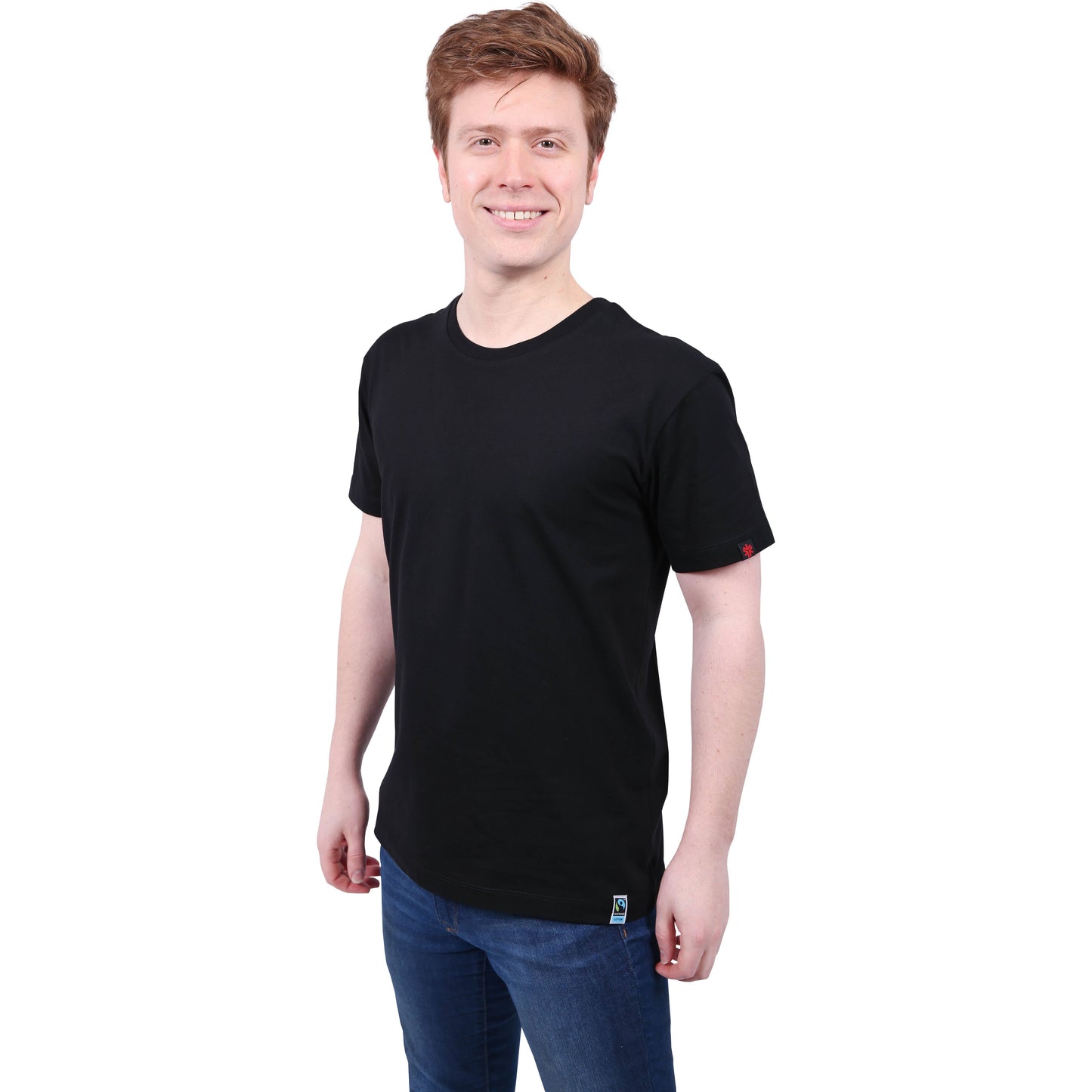 Round Neck T-shirt, Unisex Black