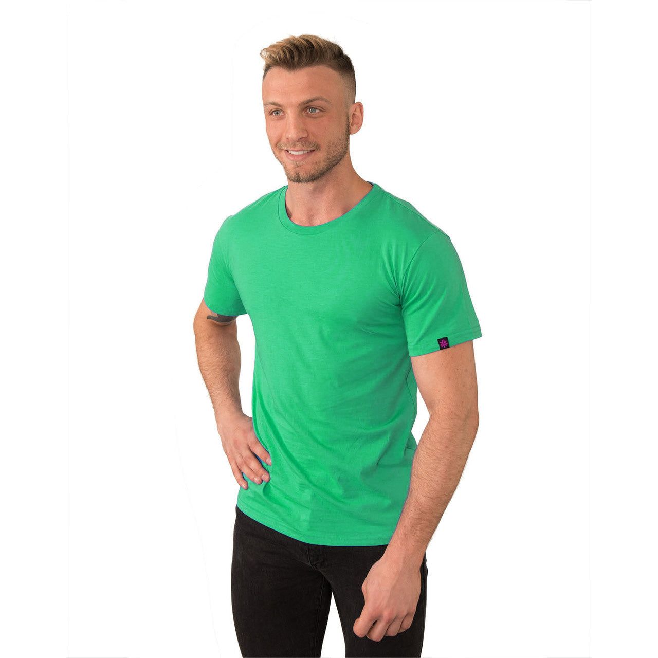 Round Neck T-shirt, Unisex Green