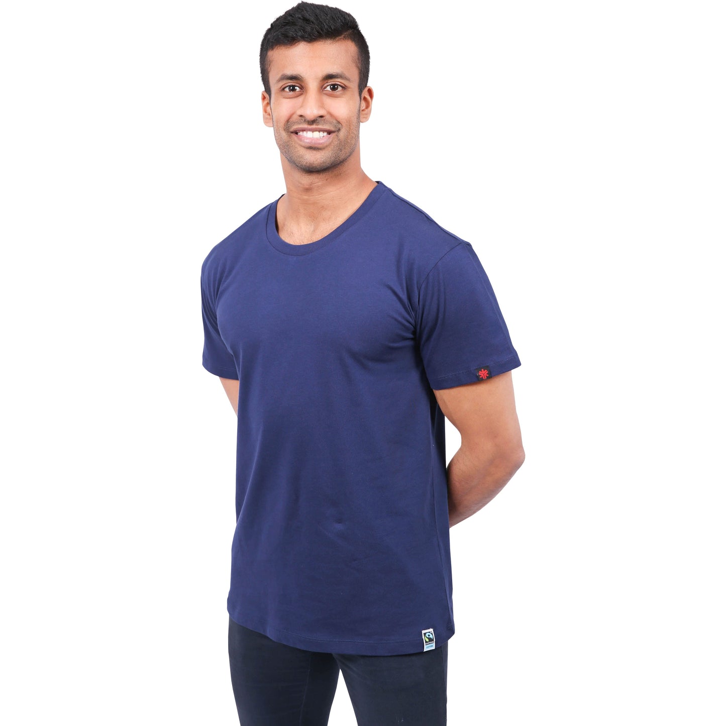 Round Neck T-shirt, Unisex Navy