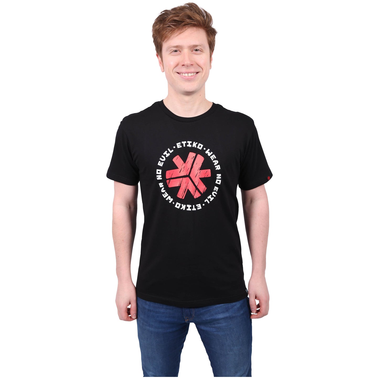 Wear No Evil 1.0 Printed T-shirt - Unisex Black