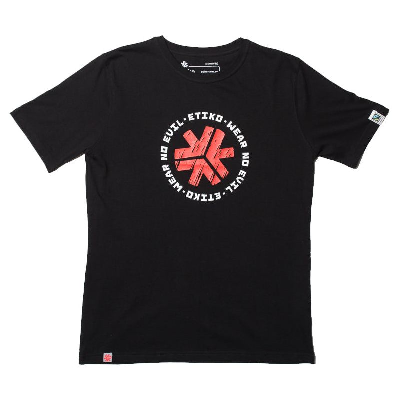 Wear No Evil 1.0 Printed T-shirt - Unisex Black