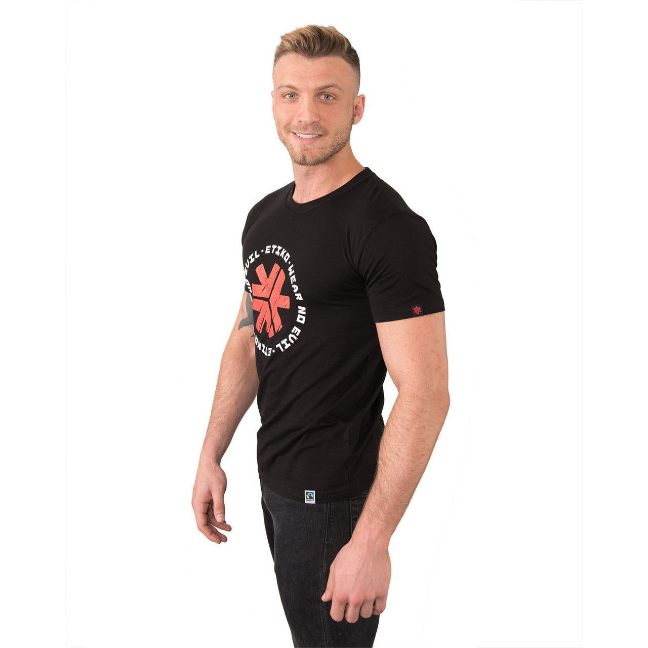 Wear No Evil 1.0 Printed T-shirt - Unisex Black