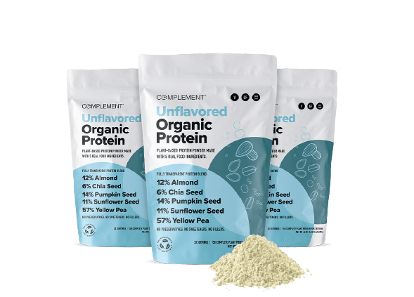 COMPLEMENT® Organic Plant - Based Protein - Unflavored - Vegan America