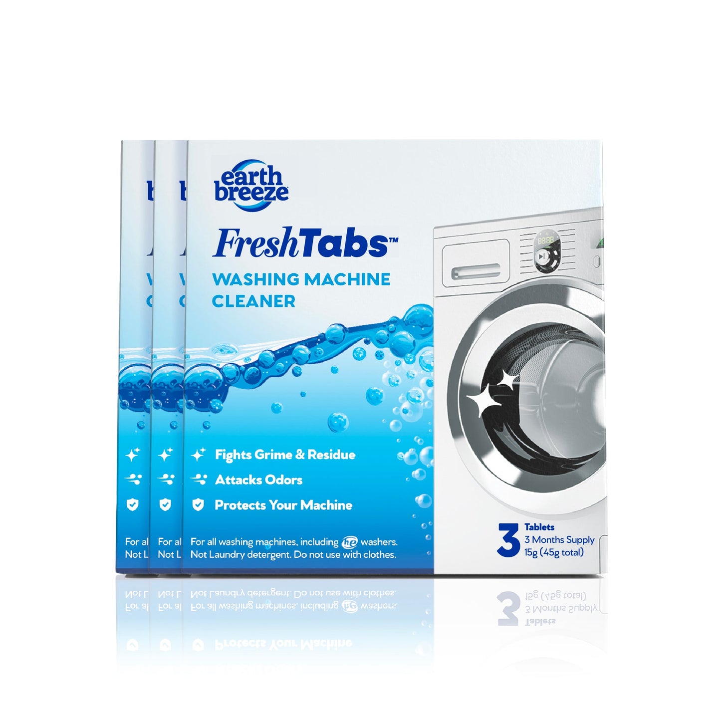 Fresh Tabs Washing Machine Cleaner Tablet