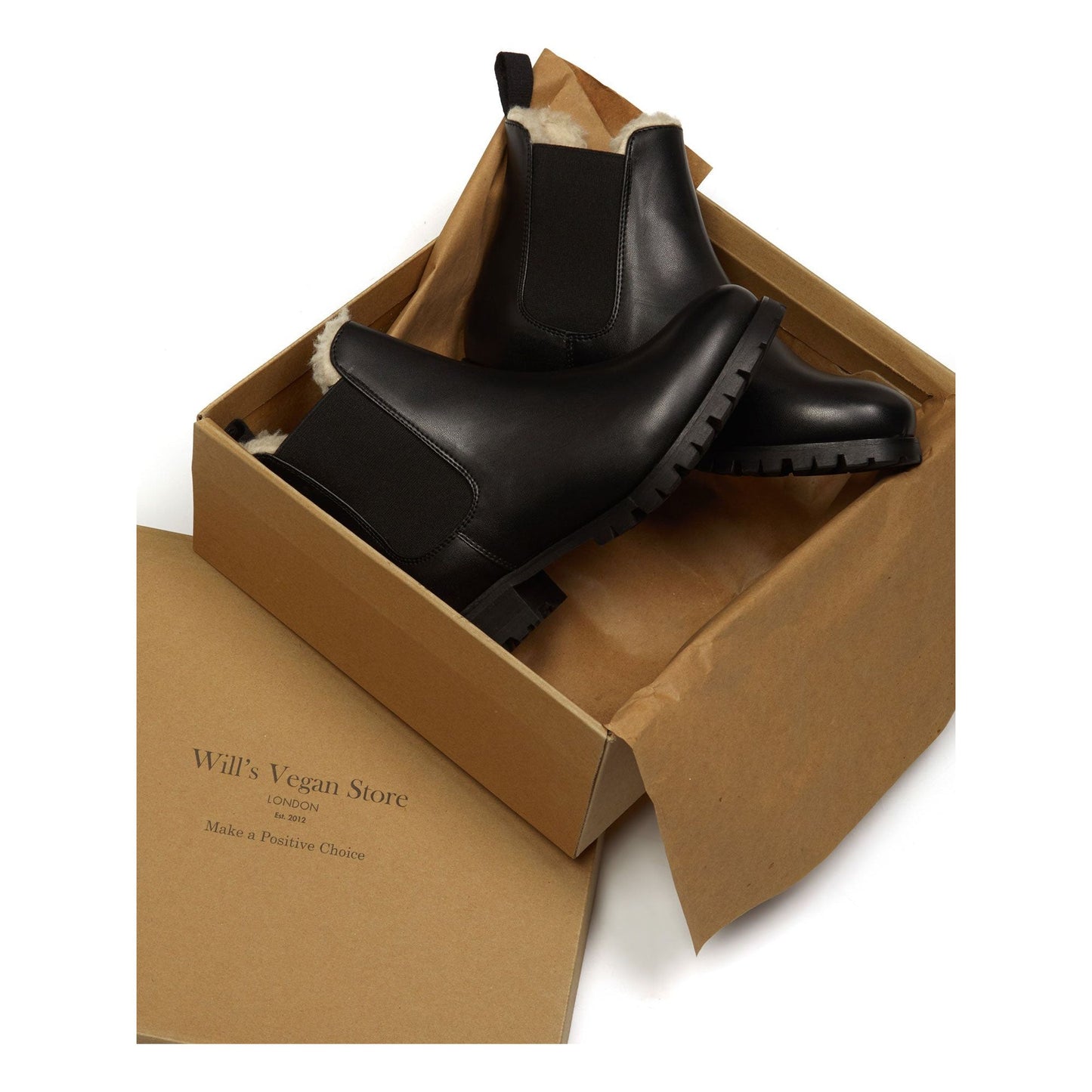 Luxe Insulated Deep Tread Chelsea Boots