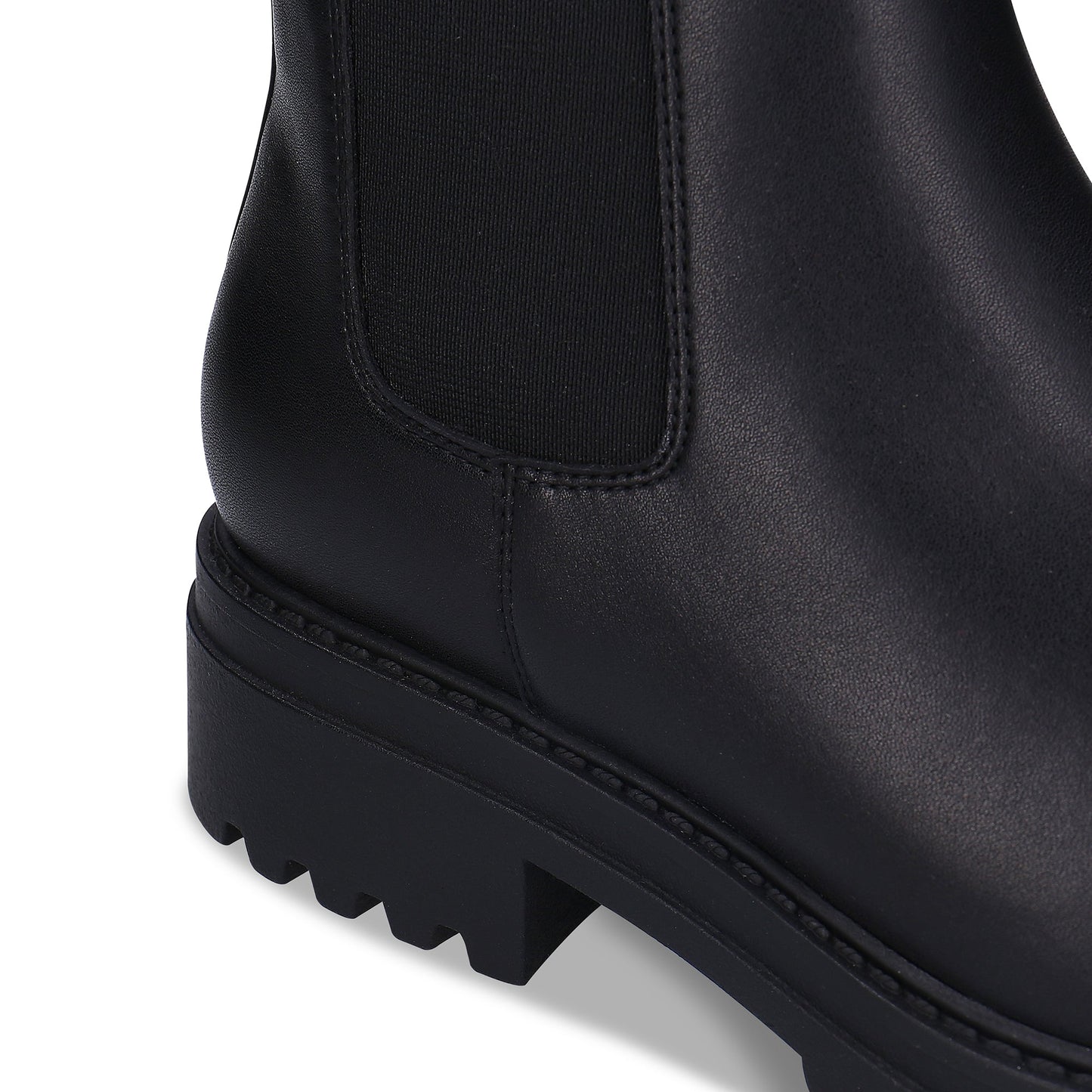 Women's Vegan Chelsea Boots Evie Black