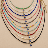 Evil Eye Charm Necklaces - Vegan America