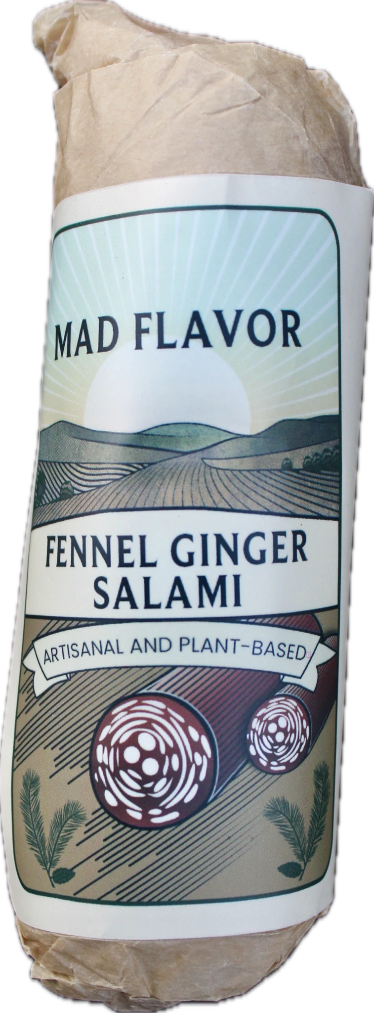 Toasted Fennel Ginger Salami - Vegan America