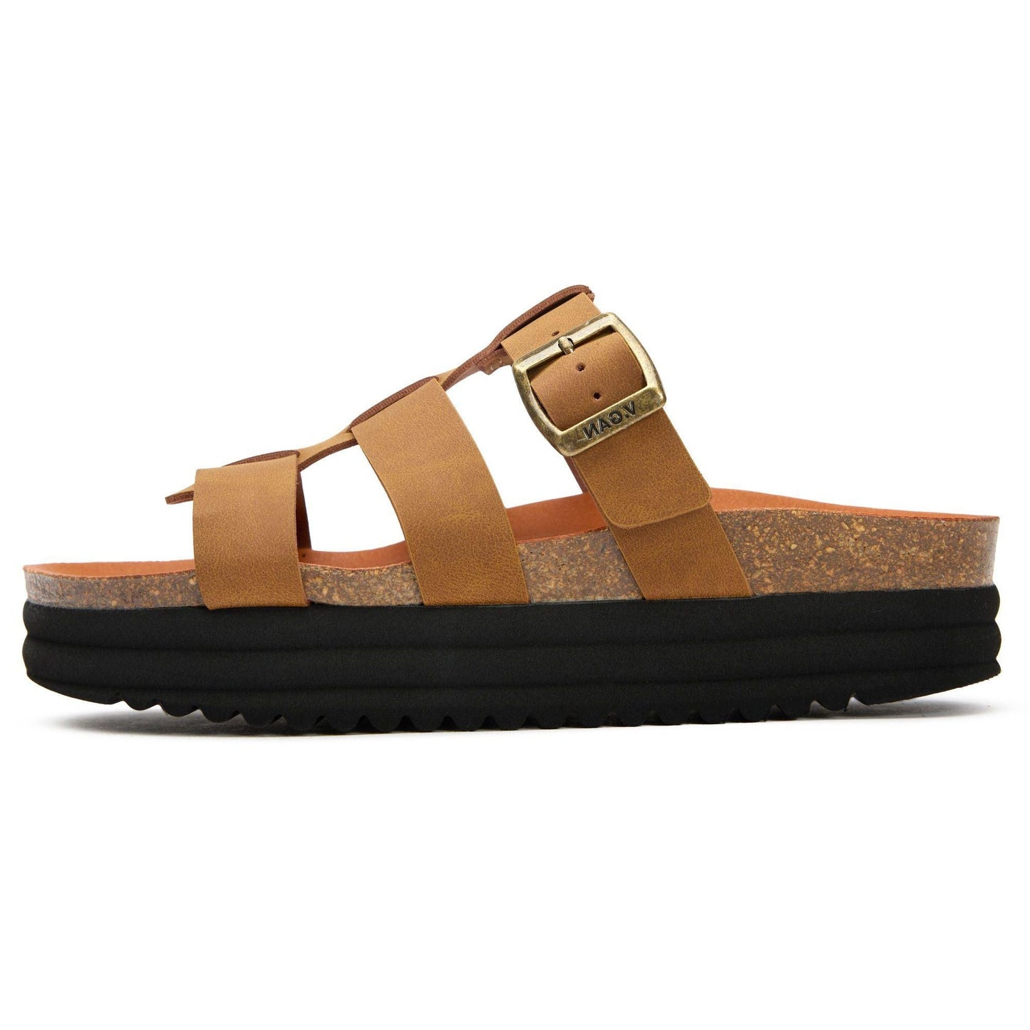 Fig Slide Footbed Sandals - Vegan America