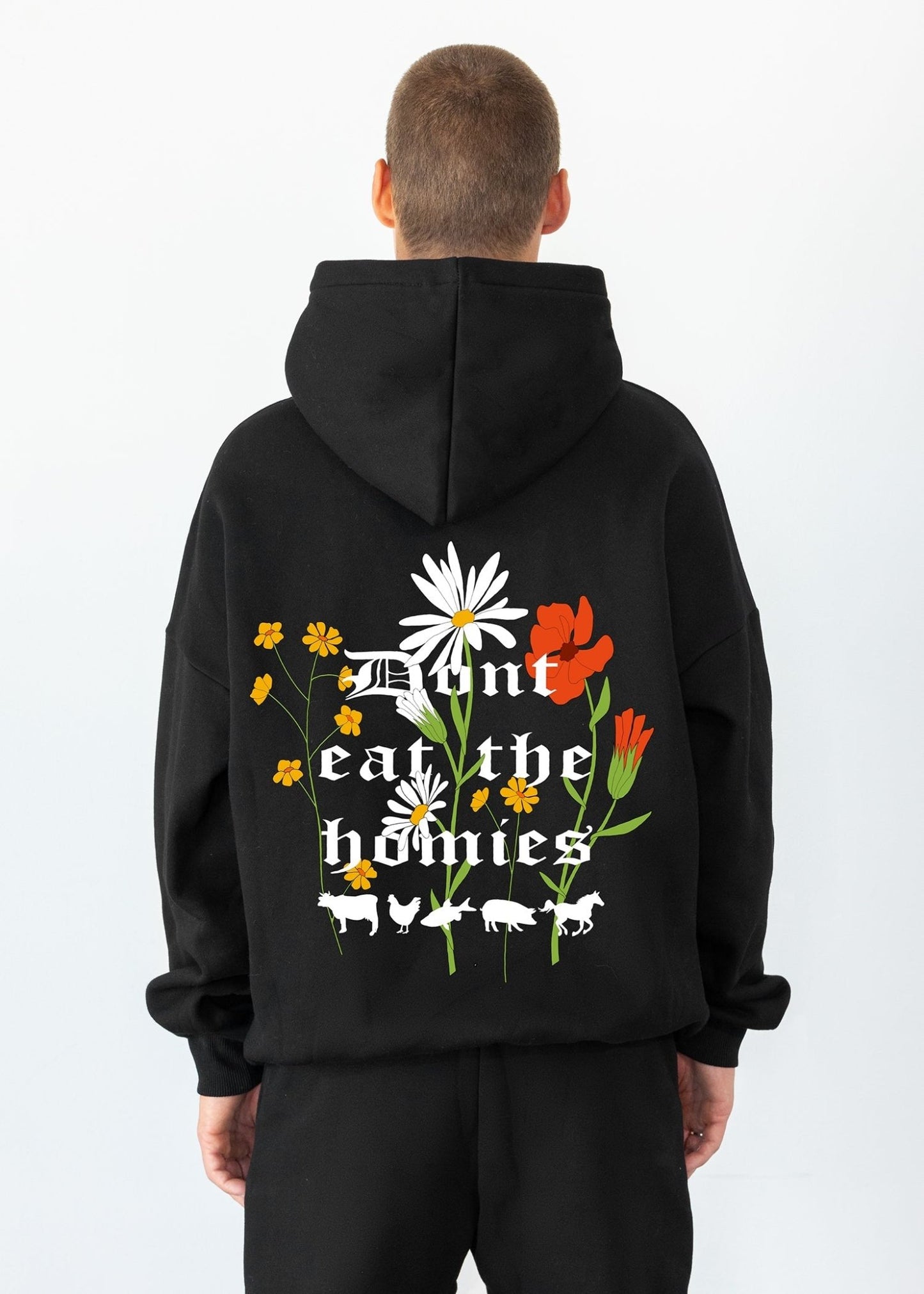 FLOWER HOODIE - Vegan America