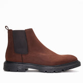 Men's Vegan Chelsea Boots Faber Brown - Vegan America
