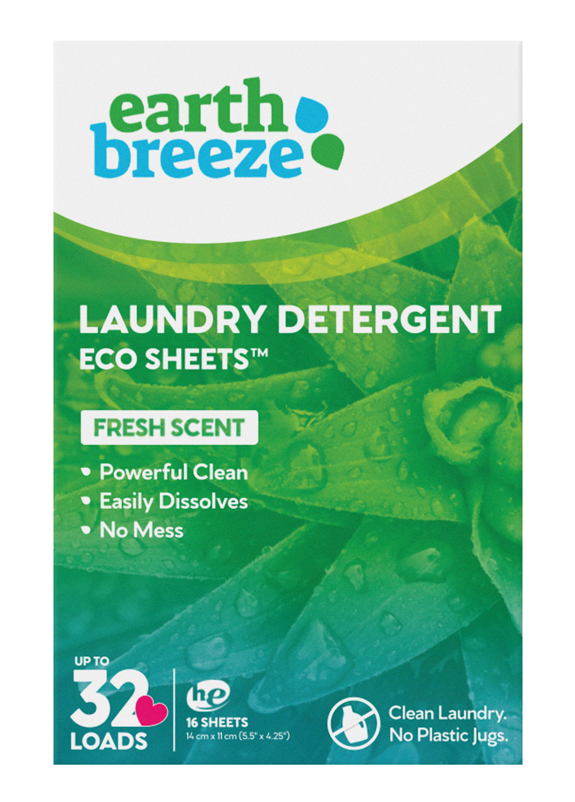 Laundry Detergent Eco Sheets