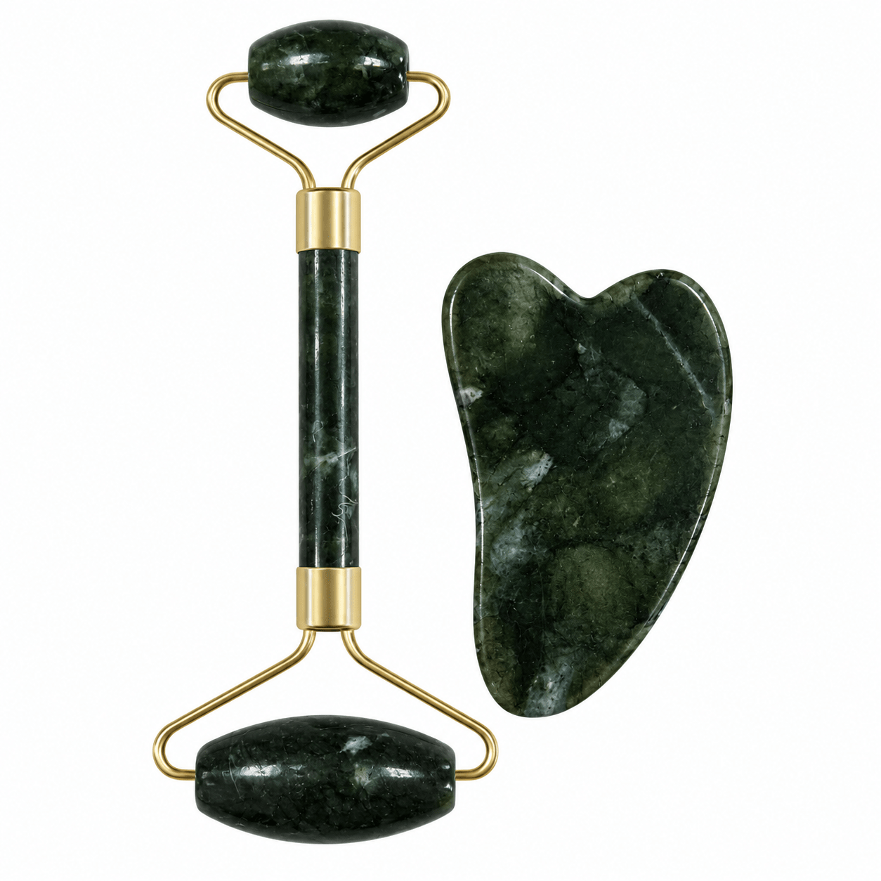 Gua Sha Jade Tool Bundle - Vegan America