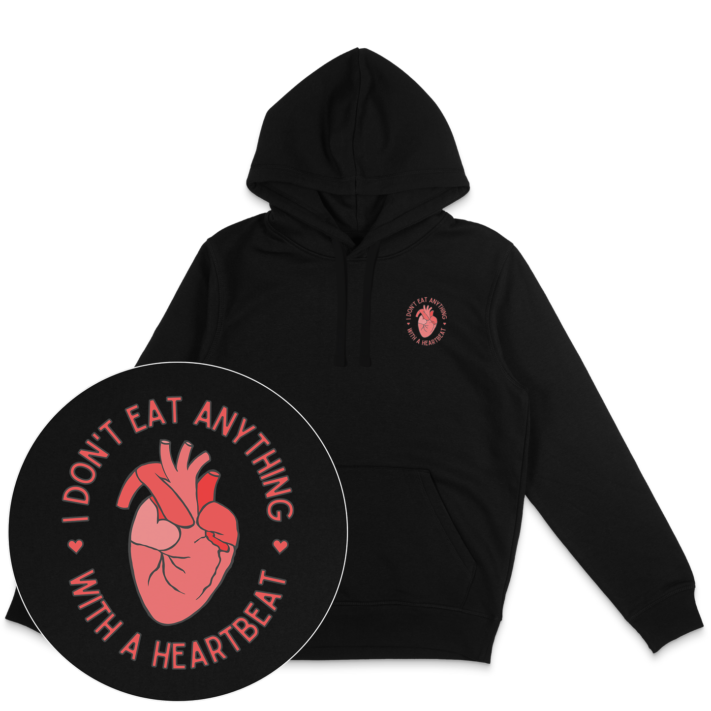 Heartbeat Hoodie - Vegan America