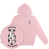 Leave My Tits Alone Hoodie - Vegan America