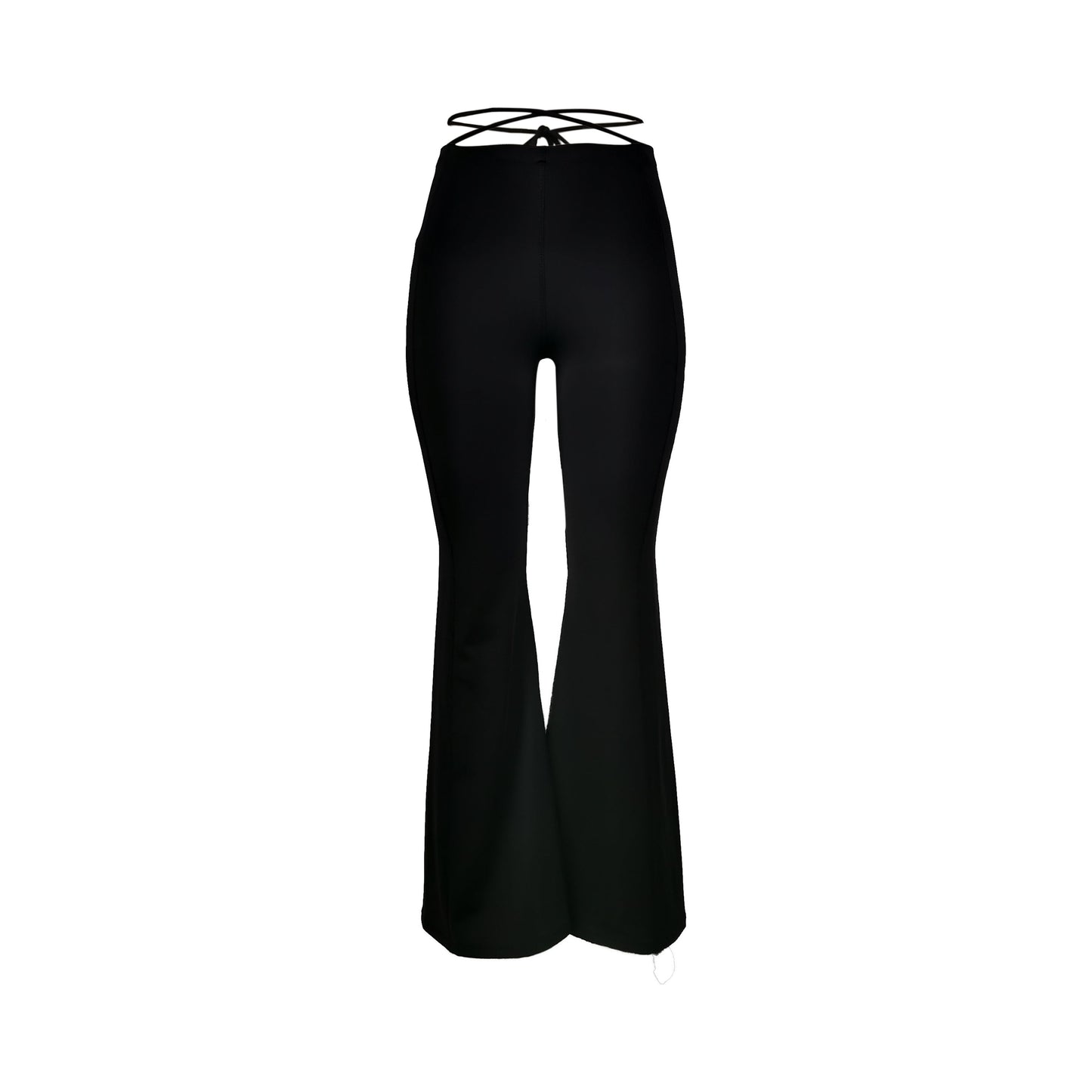 Lace Up Flare Leggings